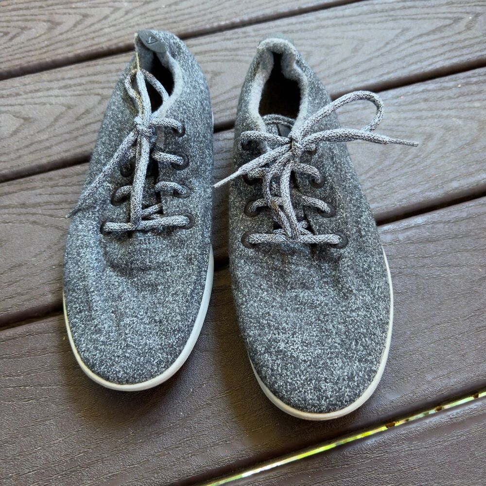 Allbirds Men's Wool Runners Merino Wool Gray Lightweight Sneakers Size 10 - Picture 5 of 7